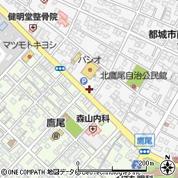 八剣伝鷹尾店周辺の地図