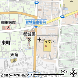 宮崎県都城市上東町3428周辺の地図