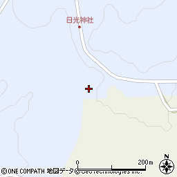 鹿児島県曽於市財部町北俣10607周辺の地図