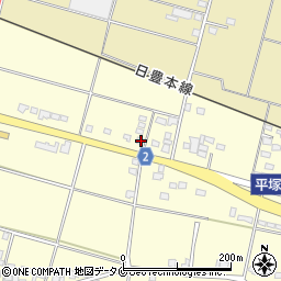 宮崎県都城市平塚町2575-8周辺の地図