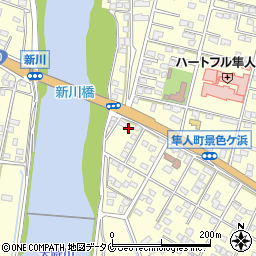 鹿児島県霧島市隼人町住吉654周辺の地図