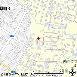 鹿児島県姶良市東餅田3663-4周辺の地図