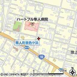 鹿児島県霧島市隼人町住吉148周辺の地図