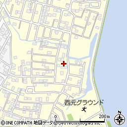 鹿児島県姶良市東餅田3677-2周辺の地図