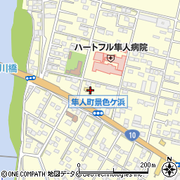 ネッツトヨタ鹿児島国分店周辺の地図