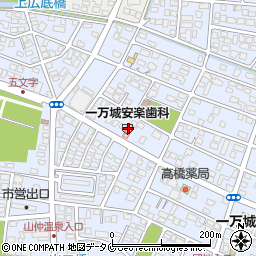 宮崎県都城市一万城町31周辺の地図