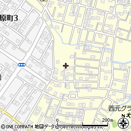 鹿児島県姶良市東餅田3663-3周辺の地図