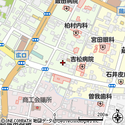 宮崎県都城市上町15周辺の地図