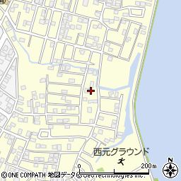 鹿児島県姶良市東餅田3677-1周辺の地図