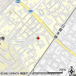 鹿児島県姶良市東餅田2780-1周辺の地図