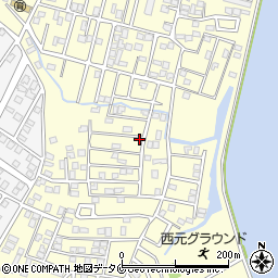 鹿児島県姶良市東餅田3670-17周辺の地図