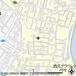 鹿児島県姶良市東餅田3670-11周辺の地図