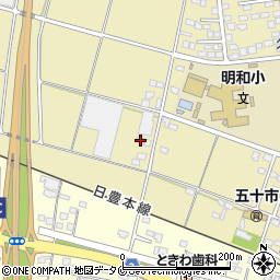 宮崎県都城市蓑原町8662-6周辺の地図