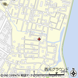 鹿児島県姶良市東餅田3671-10周辺の地図