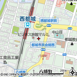 小倉生花店周辺の地図