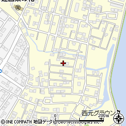 鹿児島県姶良市東餅田3670-9周辺の地図