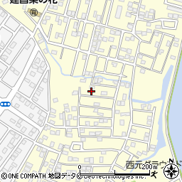 鹿児島県姶良市東餅田3670-7周辺の地図