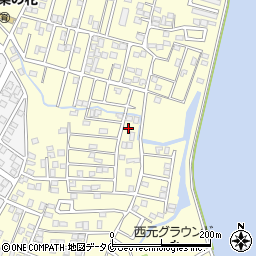 鹿児島県姶良市東餅田3671-15周辺の地図