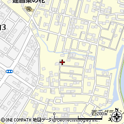 鹿児島県姶良市東餅田3670-5周辺の地図