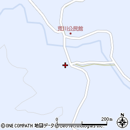 鹿児島県曽於市財部町北俣7660周辺の地図