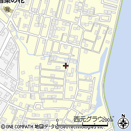 鹿児島県姶良市東餅田3671-8周辺の地図