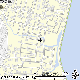 鹿児島県姶良市東餅田3671-14周辺の地図