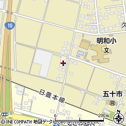 宮崎県都城市蓑原町8661周辺の地図