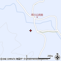 鹿児島県曽於市財部町北俣7662周辺の地図