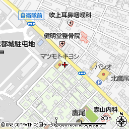 菓匠蒸気屋鷹尾店周辺の地図