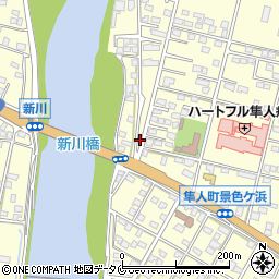 鹿児島県霧島市隼人町住吉580周辺の地図