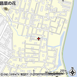 鹿児島県姶良市東餅田3671-3周辺の地図