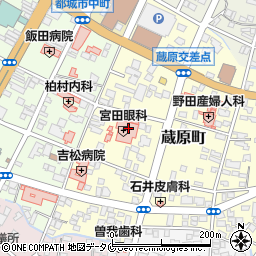 宮田眼科病院眼鏡部周辺の地図