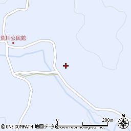 鹿児島県曽於市財部町北俣7622周辺の地図