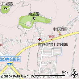 鹿児島県霧島市国分上井192周辺の地図