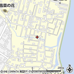 鹿児島県姶良市東餅田1311-16周辺の地図