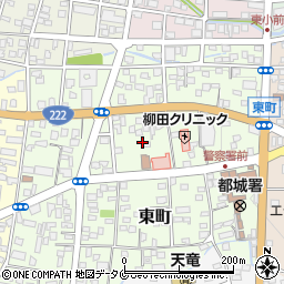 宮崎県都城市東町10周辺の地図