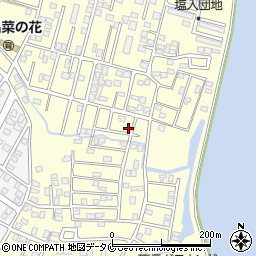 鹿児島県姶良市東餅田1311-27周辺の地図
