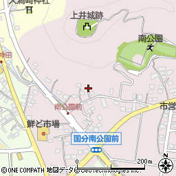 鹿児島県霧島市国分上井176周辺の地図