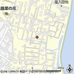 鹿児島県姶良市東餅田1311-20周辺の地図