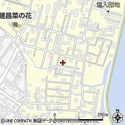 鹿児島県姶良市東餅田1311-12周辺の地図