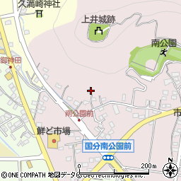 鹿児島県霧島市国分上井22周辺の地図