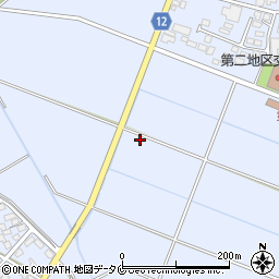 都城東環状線周辺の地図
