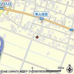 鹿児島県霧島市隼人町住吉2448周辺の地図