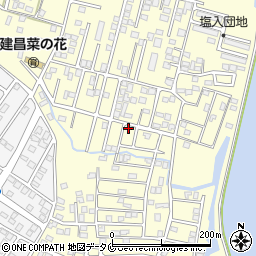 鹿児島県姶良市東餅田1311-34周辺の地図