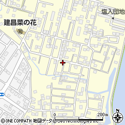 鹿児島県姶良市東餅田1311-2周辺の地図