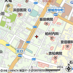 宮脇本店周辺の地図