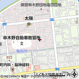 鹿児島県いちき串木野市西塩田町36周辺の地図