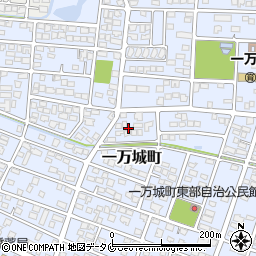 宮崎県都城市一万城町75周辺の地図