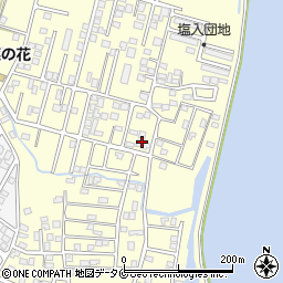 鹿児島県姶良市東餅田1309-2周辺の地図