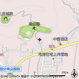 鹿児島県霧島市国分上井228周辺の地図